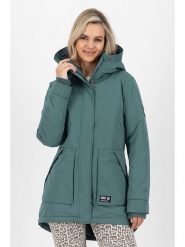 Alife and kickin Parka "FloraAK" w kolorze turkusowym rozmiar: M. Niebieskie parki damskie Alife and Kickin, m, bez wzorów. Za 342.60 zł.