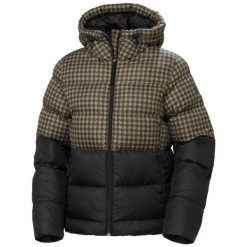 Damska kurtka puchowa Helly Hansen Active. Brązowe kurtki damskie Helly Hansen, bez wzorów, z puchu, bez kaptura. W wyprzedaży za 799.20 zł.