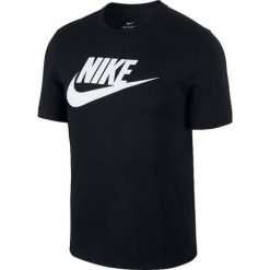 Koszulka Męska Nike Bawełniana Czarna Sportowa T-Shirt. Białe t-shirty męskie Nike, m, z bawełny, bez ramiączek, na fitness i siłownię. Za 119.00 zł.