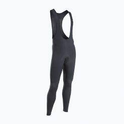 Spodnie rowerowe męskie Northwave Active Bibtight. Czarne szorty męskie Northwave, bez wzorów, sportowe. Za 349.99 zł.