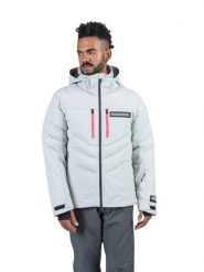 Kurtka narciarska Rossignol męska Hero Blackside puffy JKT szara. Szare kurtki narciarskie i snowboardowe damskie Rossignol, m, bez wzorów, z materiału, bez kaptura, narciarskie, primaloft. Za 2,199.00 zł.