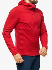 Bluza z kapturem męska Montane Fury XT Hoodie. Czerwone bluzy z kapturem męskie Montane, l, z materiału. Za 477.39 zł.