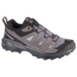 Buty Salomon X Ultra 360 Ltr Gtx 475714 szare/czarne z membraną. Szare buty trekkingowe męskie z gore-texu, bez zapięcia, wspinaczkowe, gore-tex. Za 711.95 zł.