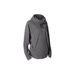 Bluza do relaksacji do jogi damska. Szare bluzy bez kaptura damskie DOMYOS, xs, z bawełny. Za 59.99 zł.