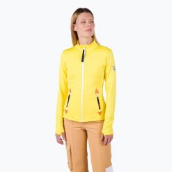 Bluza narciarska damska Rossignol Climi. Żółte bluzy bez kaptura damskie Rossignol. Za 839.99 zł.