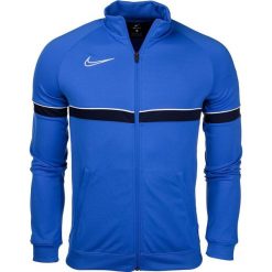 Bluza sportowa męska Nike Dri-FIT Academy 21 Knit Track Jacket. Czerwone bluzy bez kaptura męskie Nike, bez wzorów, sportowe, bez kołnierzyka, bez ramiączek. Za 133.91 zł.