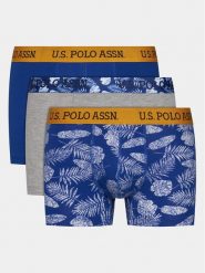 U.S. Polo Assn. Komplet 3 par bokserek 80433 Kolorowy. Bokserki męskie U.S. Polo Assn., bez wzorów, z bawełny. Za 189.99 zł.