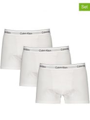 CALVIN KLEIN UNDERWEAR Bokserki (3 pary) w kolorze białym rozmiar: XXL. Białe bokserki męskie Calvin Klein Underwear, bez wzorów. Za 118.56 zł.