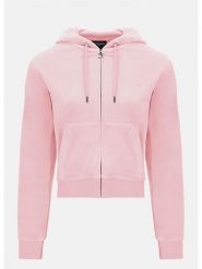 Juicy Couture Bluza w kolorze jasnoróżowym rozmiar: M. Różowe bluzy z kapturem damskie Juicy Couture, m. Za 217.99 zł.