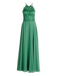 Vera Mont Sukienka w kolorze zielonym rozmiar: 32. Zielone sukienki damskie Vera Mont, bez wzorów, z koronki, bez kołnierzyka, bez ramiączek, maxi. Za 252.94 zł.