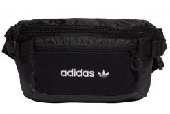 Torebka nerka adidas Premium Essentials Large Waist Bag pojemność 5 L. Czarne torebki klasyczne damskie Adidas, bez wzorów, z materiału, bez dodatków. Za 155.90 zł.