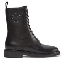 Botki Tory Burch. Czarne botki damskie Tory Burch, bez obcasa, na płaskiej podeszwie, bez zapięcia. Za 2,269.00 zł.