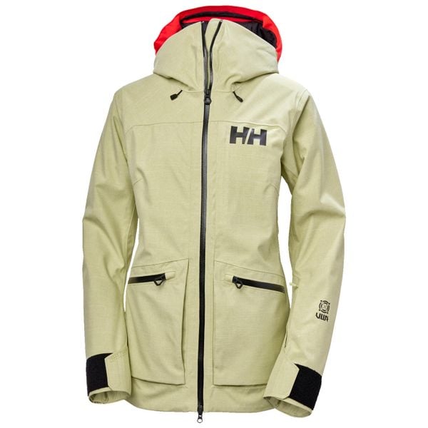 Damska kurtka narciarska Helly Hansen 3.0. Żółte kurtki damskie Helly Hansen, bez wzorów, bez kaptura, narciarskie. Za 1,805.00 zł.