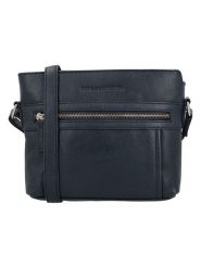 HIDE & STITCHES Skórzana torebka w kolorze granatowym - 21 x 18 x 5 cm rozmiar: onesize. Niebieskie torebki klasyczne damskie HIDE & STITCHES, bez wzorów, z materiału, bez dodatków. Za 173.99 zł.