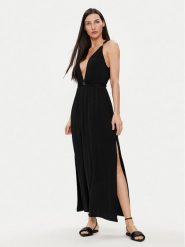 Melissa Odabash Sukienka codzienna Harper Czarny Regular Fit. Czarne sukienki damskie Melissa Odabash, na co dzień, l, bez wzorów, z wiskozy, bez kołnierzyka, bez ramiączek, proste. Za 1,319.00 zł.