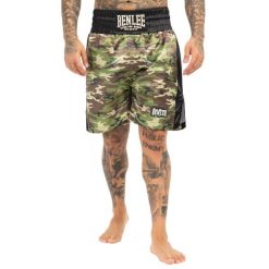 Szorty bokserskie Benlee Amboy. Zielone szorty męskie Benlee, bez wzorów, z poliesteru, eleganckie. Za 253.00 zł.