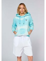Chiemsee Bluza w kolorze błękitnym rozmiar: S. Niebieskie bluzy z kapturem damskie Chiemsee, s, z bawełny. Za 188.80 zł.