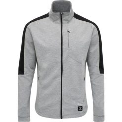 Kurtka Hummel zip Tropper. Czarne kurtki męskie HUMMEL, m, bez wzorów, z dzianiny, bez kaptura. Za 245.85 zł.
