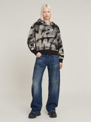 G-Star Bluza w kolorze beżowo-czarnym rozmiar: M. Brązowe bluzy z kapturem damskie G-Star, m, z bawełny. Za 218.57 zł.