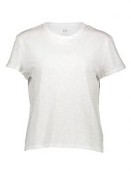 GAP Koszulka "Foreversoft" w kolorze białym rozmiar: XL. Białe t-shirty damskie GAP, xl, bez wzorów, z bawełny, bez kołnierzyka. Za 58.14 zł.
