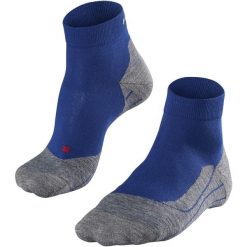 Skarpetki Falke RU4. Czarne skarpetki męskie Falke, bez wzorów, z materiału. Za 133.50 zł.