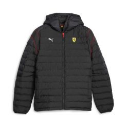 Kurtka Sportowa Męska Puma Ferrari Race Mt7 Ecolite Padded. Czarne kurtki treningowe męskie Puma, m, bez wzorów. Za 445.99 zł.