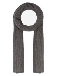 Perfect Cashmere Kaszmirowy szal "Louane" w kolorze antracytowym - 180 x 30 cm rozmiar: onesize. Czarne szaliki i kominy damskie Perfect Cashmere, bez wzorów, z kaszmiru. Za 434.99 zł.