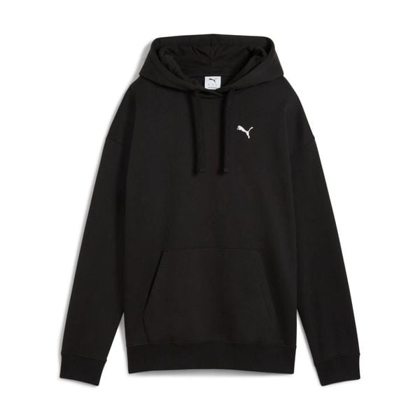 Bluza damska z kapturem Puma ESS Relaxed. Czarne bluzy sportowe damskie Puma. Za 171.00 zł.