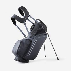Torba do golfa z nóżkami Inesis Light. Czarne torebki klasyczne damskie INESIS, bez wzorów, z materiału, bez dodatków. Za 599.99 zł.