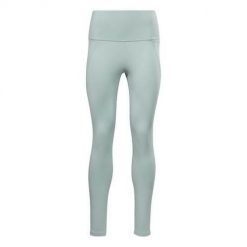 Spodnie treningowe damskie Reebok HK4845. Zielone spodnie sportowe damskie Reebok, m, z elastanu, na fitness i siłownię. Za 149.99 zł.