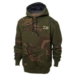 Bluza Wędkarska Z Kapturem Daiwa Camo Hoodie. Brązowe bluzy z kapturem męskie Daiwa, xl. Za 229.99 zł.
