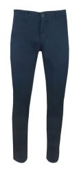 Wiosenno-Letnie, Bawełniane Spodnie (Chinos) - Pako Jeans - Granatowe. Spodnie materiałowe męskie Pako Jeans, bez wzorów, z bawełny. Za 199.00 zł.