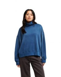 Bluza dla Kobiety FOX RIVER Niebieski. Niebieskie bluzy z kapturem damskie Quiksilver, m, z bawełny. Za 339.99 zł.