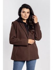 Awama Kurtka przejściowa w kolorze brązowym rozmiar: S. Brązowe kurtki damskie Awama, s, bez wzorów, bez kaptura. Za 209.33 zł.