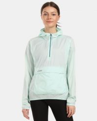 Damska kurtka biegowa ultralight Kilpi ANORI-W. Zielone kurtki damskie Kilpi, s, bez wzorów, z materiału, bez kaptura. Za 473.69 zł.