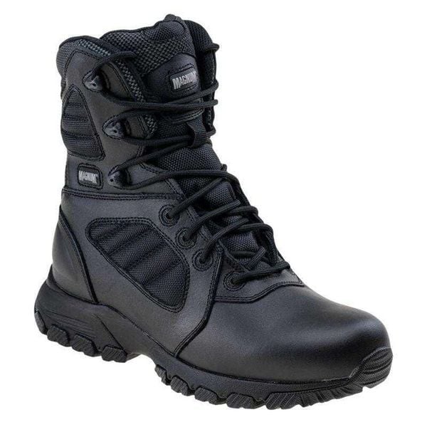 Buty bushcraft dla dorosłych Magnum Lynx 8.0. Czarne buty trekkingowe męskie MAGNUM, z gumy, bez zapięcia, trekkingowe. Za 501.20 zł.