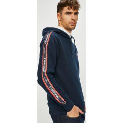 Jack & Jones - Bluza. Niebieskie bluzy z kapturem męskie Jack & Jones, m, z bawełny. W wyprzedaży za 129.90 zł.