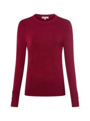 Marie Lund Sweter damski z cienkiej dzianiny Kobiety czerwony jednolity, XXL. Czerwone swetry klasyczne damskie Marie Lund, xxl, z dzianiny, bez kołnierzyka. Za 199.95 zł.