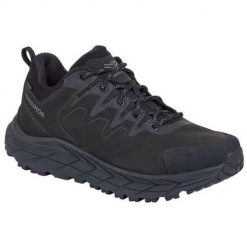 Buty trekkingowe męskie Karrimor Goshawk Low. Brązowe buty trekkingowe męskie Karrimor, ze skóry, bez zapięcia, trekkingowe. Za 403.99 zł.