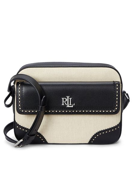 LAUREN RALPH LAUREN Torebka Marcy 431966778002 Beżowy. Brązowe listonoszki damskie Lauren Ralph Lauren, bez wzorów, bez dodatków. Za 1,039.00 zł.