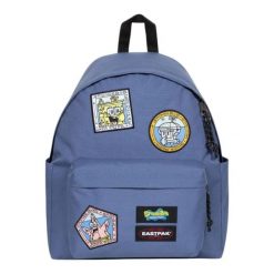 Plecak Eastpak Day Pak'r Bikini Patches. Niebieskie bikini damskie Eastpak, bez wzorów, z materiału. Za 292.50 zł.