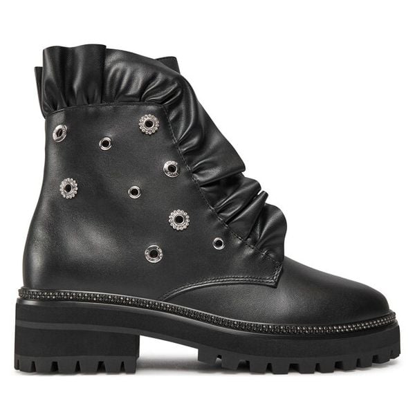 Trapery Liu Jo. Czarne trapery damskie Liu Jo, bez obcasa. Za 889.99 zł.