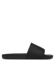 Calvin Klein Klapki Pool Slide Jaq Mono HM0HM01762 Czarny. Czarne klapki i japonki męskie CALVIN KLEIN, z materiału. Za 139.99 zł.