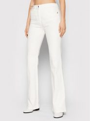Patrizia Pepe Jeansy CP0937/DSo4/W146 Biały Skinny Fit. Białe jeansy damskie Patrizia Pepe. Za 499.99 zł.
