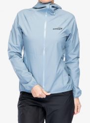 Kurtka przeciwdeszczowa damska Inov-8 Stormshell FZ V2. Niebieskie kurtki przeciwdeszczowe damskie Inov-8, m, bez kaptura. Za 579.99 zł.