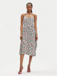 Silvian Heach Sukienka letnia Miya GPP24395VE Kolorowy Regular Fit. Sukienki damskie Silvian Heach, na lato, bez wzorów, z wiskozy, bez kołnierzyka, bez ramiączek. Za 459.99 zł.