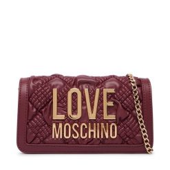 Torebka LOVE MOSCHINO. Czerwone torebki klasyczne damskie Love Moschino, bez wzorów, bez dodatków. Za 669.99 zł.