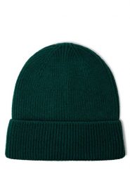 Nils Sundström czapka z zawartością wełny -Solid Mężczyźni zielony, ONE SIZE. Zielone czapki męskie Nils Sundström, bez wzorów, prążkowane. Za 79.95 zł.