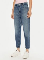 Tommy Jeans Jeansy DW0DW20216 Niebieski Slim Fit. Niebieskie jeansy damskie Tommy Jeans. Za 329.99 zł.