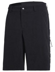 Spodenki rowerowe bez wkładki M Loamer Base Cord Shorts. Czarne szorty męskie Vaude, bez wzorów, z materiału, biznesowe. Za 501.25 zł.